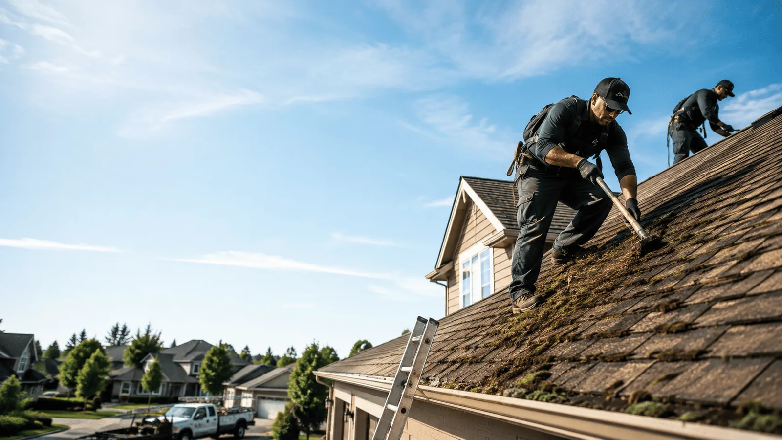 Roof Moss Removal in North Troy, VT near me